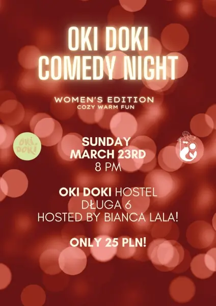 Oki Doki Comedy Night Women’s Edition