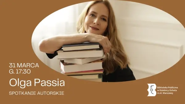 Olga Passia - spotkanie autorskie 