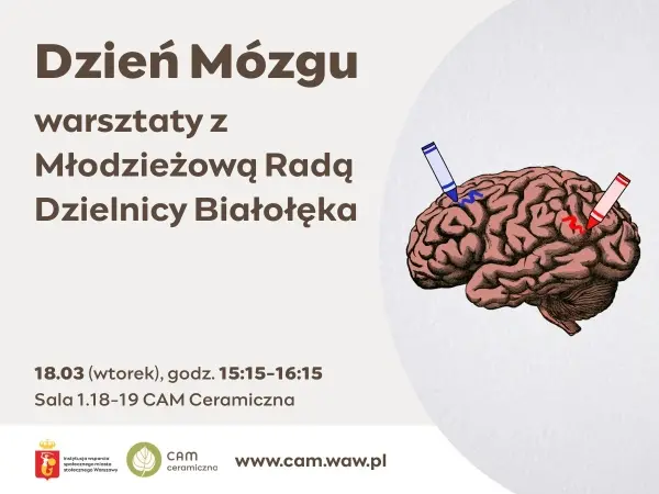 Dzień Mózgu | Warsztaty z Młodzieżową Radą Dzielnicy Białołęka
