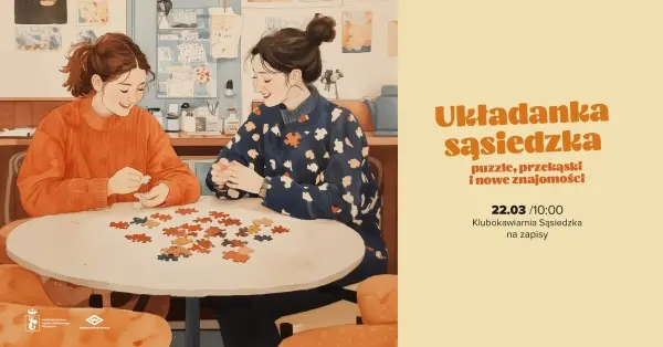 Układanka sąsiedzka - puzzle, przekąski i nowe znajomości