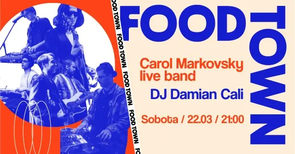 Carol Markovsky live band / DJ Damian Cali