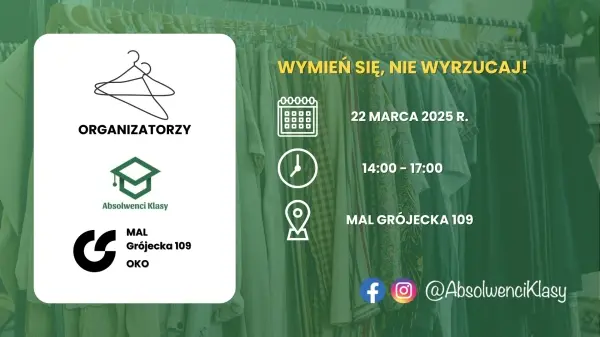 Wymień się, nie wyrzucaj!
