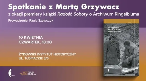 „Radość Soboty”: spotkanie autorskie z Martą Grzywacz