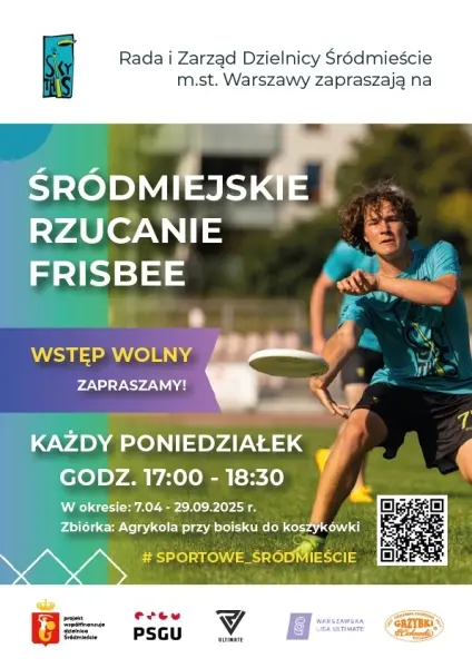 FRISBEE W PARKU AGRYKOLA