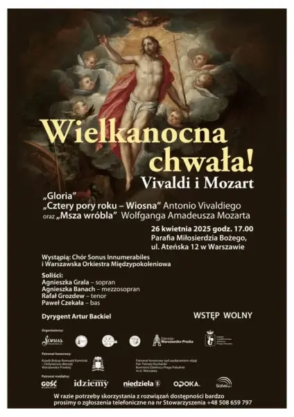 Wielkanocna Chwała - Vivaldi i Mozart | Koncert