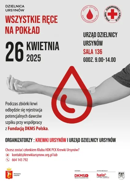 KREWKI URSYNÓW | Zbiórka krwi