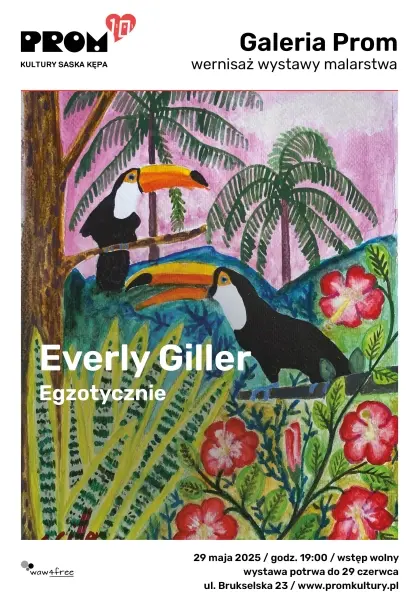 Wernisaż wystawy malarstwa „Egzotycznie” Everly Giller