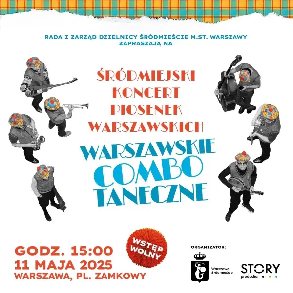 Śródmiejski koncert piosenek warszawskich