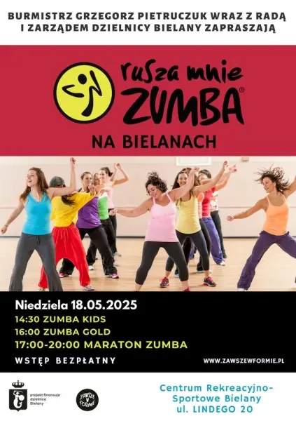 Rusza Mnie Zumba na Bielanach