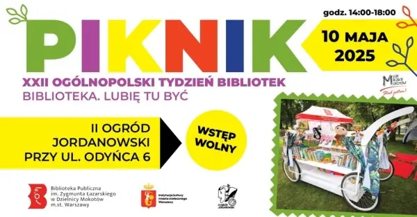 Piknik z okazji Tygodnia Bibliotek