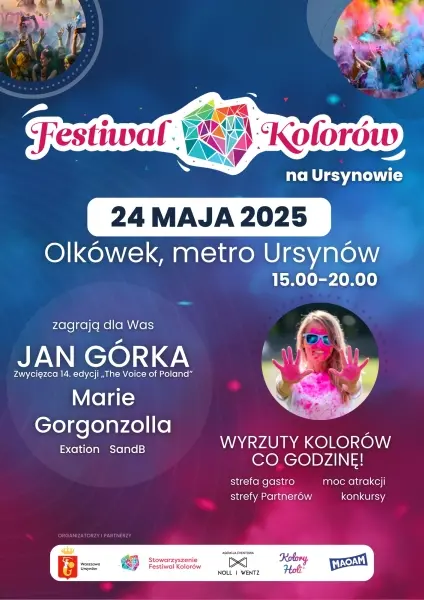 Festiwal Kolorów na Ursynowie 2025