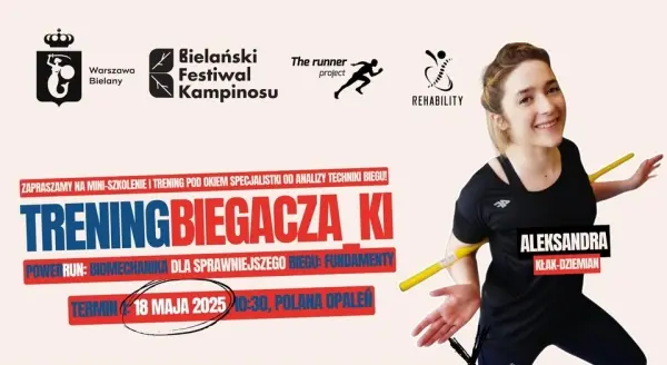 PowerRun: Warsztaty i trening dla biegaczy_ek na Bielański Festiwal Kampinosu