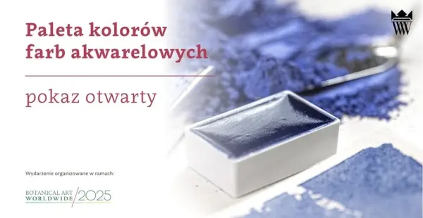Paleta kolorów farb akwarelowych | pokaz otwarty