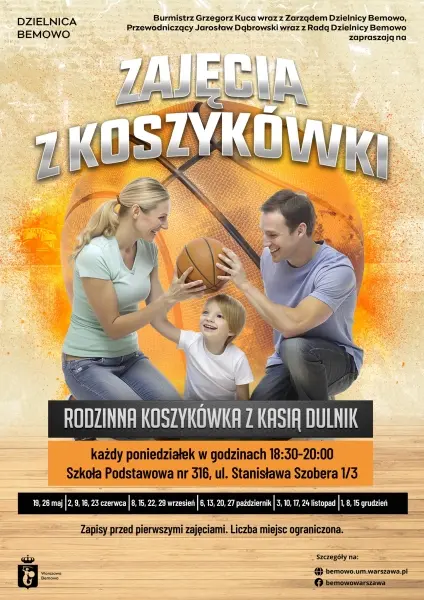 Zajęcia z koszykówki