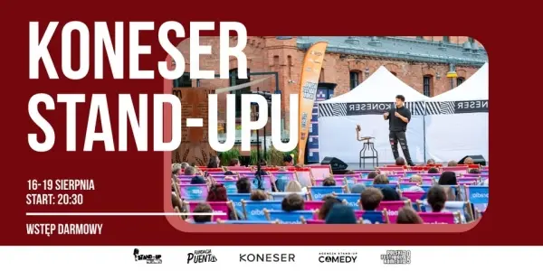 Koneser Stand-upu | Letnia odsłona Polskiego Festiwalu Komedii 2025