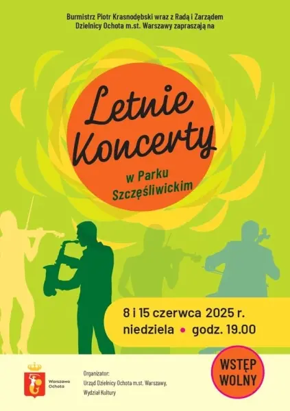 Letnie Koncerty w Parku Szczęśliwickim | "Muzyka blisko Ciebie – szalone smyczki"