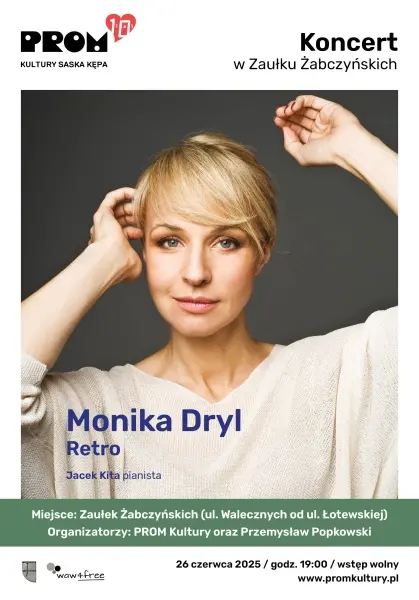 „Retro” – koncert Moniki Dryl w Zaułku Żabczyńskich