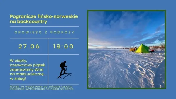 Pogranicze fińsko-norweskie na backcountry