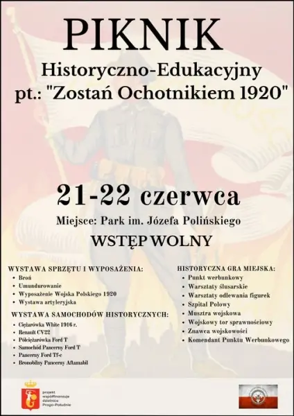 Piknik Historyczno-Edukacyjny pn."Zostań ochotnikiem 1920"