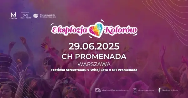 Eksplozja Kolorów 2025 x CH Promenada