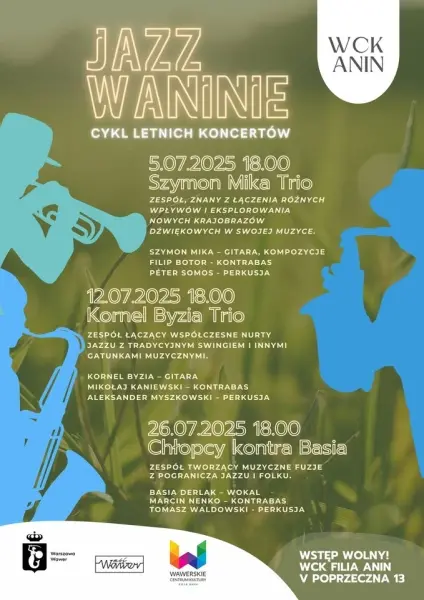 Jazz w Aninie. KORNEL BYZIA TRIO