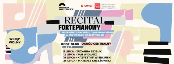 Recital Fortepianowy - uczestnicy Konkursu Chopinowskiego