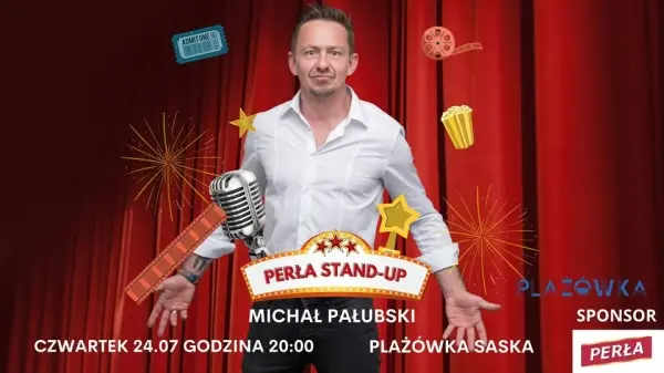 Perła Stand-up na plaży Saska! Michał Pałubski