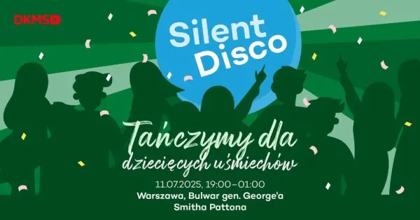 Swab Party! Czyli Silent Disco z Fundacją DKMS