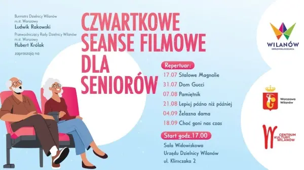 Czwartkowe kino dla seniorów | Choć goni nas czas