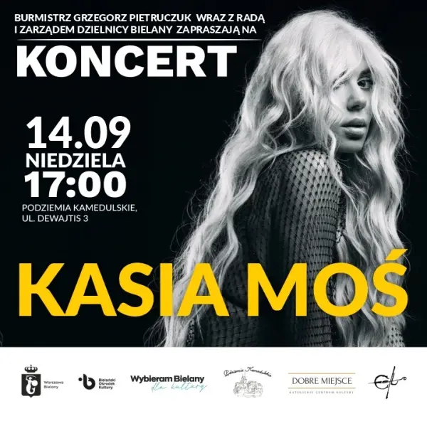 Kasia Moś. Piosenka Autorska w Podziemiach Kamedulskich