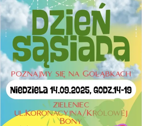 Dzień Sąsiada - Poznajmy się na Gołąbkach!