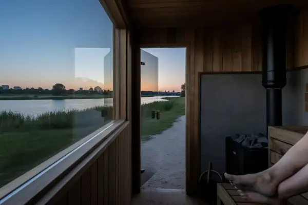Bezpłatna sauna przy Kanale Żerańskim