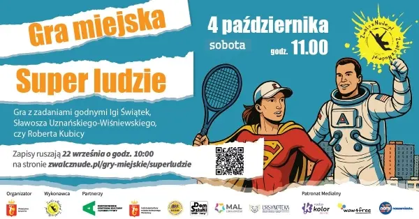 Gra miejska „Super Ludzie” na Ursynowie – odkryj swoją supermoc!