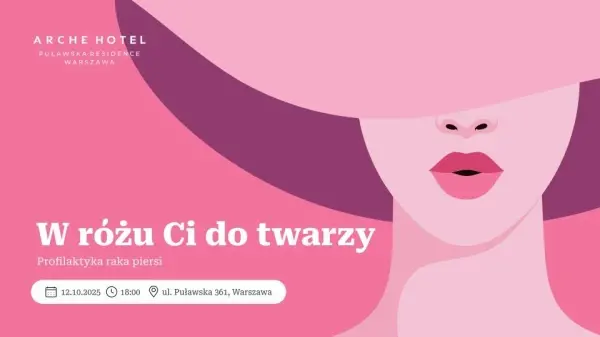 W różu Ci do twarzy - profilaktyka raka piersi