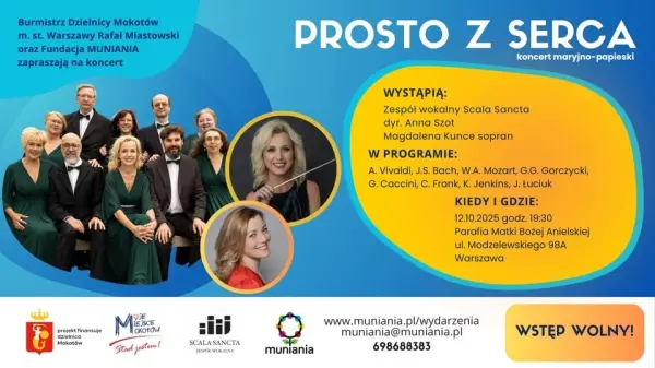 Prosto z serca - koncert muzyki sakralnej