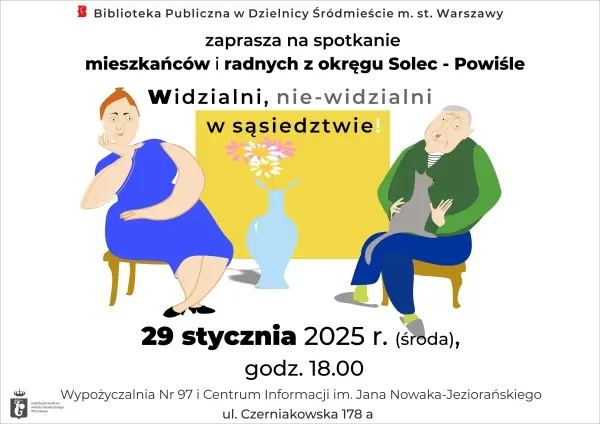 Widzialni, niewidzialni w sąsiedztwie na Solcu, Powiślu w Śródmieściu