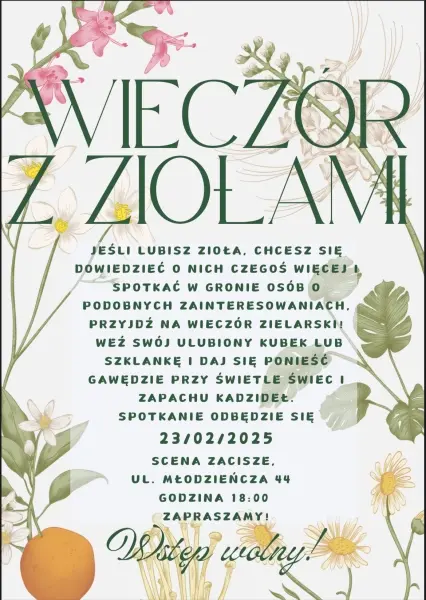 Wieczór z Ziołami
