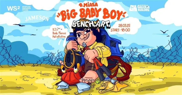 BENCH.ART | BIG BABY BOY by: MIASA