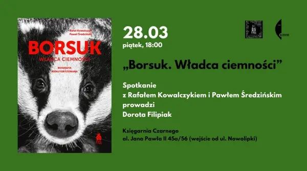 Premiera ksiązki „Borsuk. Władca ciemności. biografia nieautoryzowana"