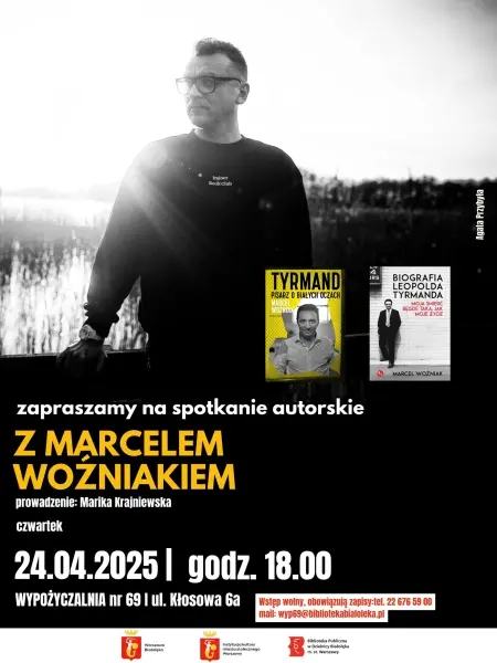 Spotkanie autorskie z Marcelem Woźniakiem
