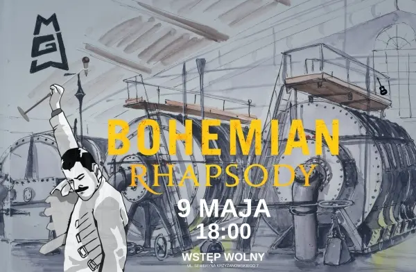 Bezpłatna projekcja filmu „Bohemian Rhapsody” w Muzeum Gazowni Warszawskiej // Free screening of the film "Bohemian Rhapsody" at the Warsaw Gasworks Museum