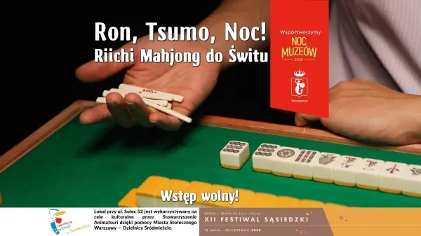 Ron, Tsumo, Noc! - Japońska gra Riichi Mahjong do Świtu