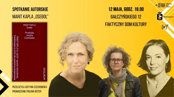 Spotkanie z Marit Kaplą, autorką książki  „Osebol”