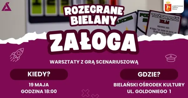 Warsztaty kooperacyjne z grą "Załoga" - Rozegrane Bielany