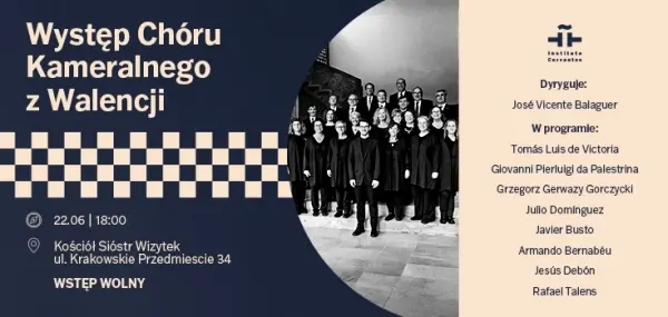 Występ Chóru Kameralnego z Walencji