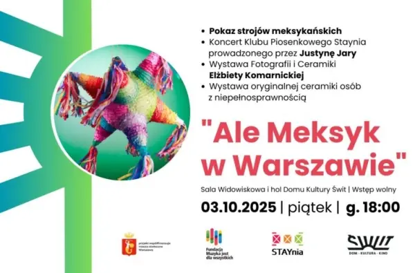 „Ale Meksyk w Warszawie” | WYSTAWA FOTOGRAFII I SPOTKANIE ŚPIEWACZE