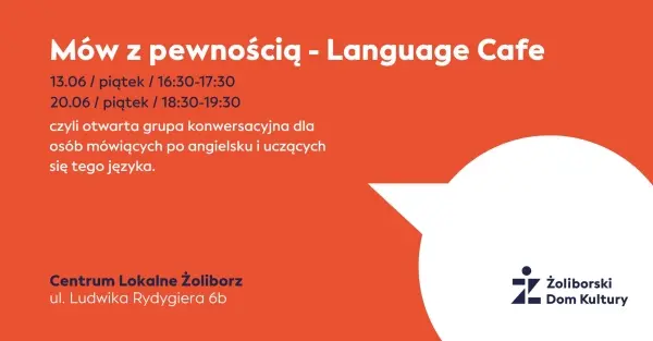 Mów z pewnością - Language Cafe 