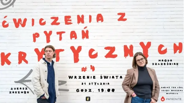 Ćwiczenia z pytań krytycznych - Szcześniak / Zaremba - spotkanie 4
