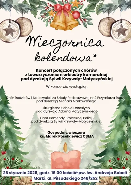 Wieczornica Kolędowa w Markach