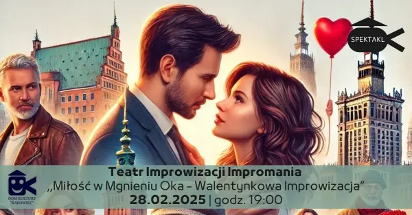 Teatr Improwizacji Impromania | "Miłość w Mgnieniu Oka. Walentynkowa Improwizacja"